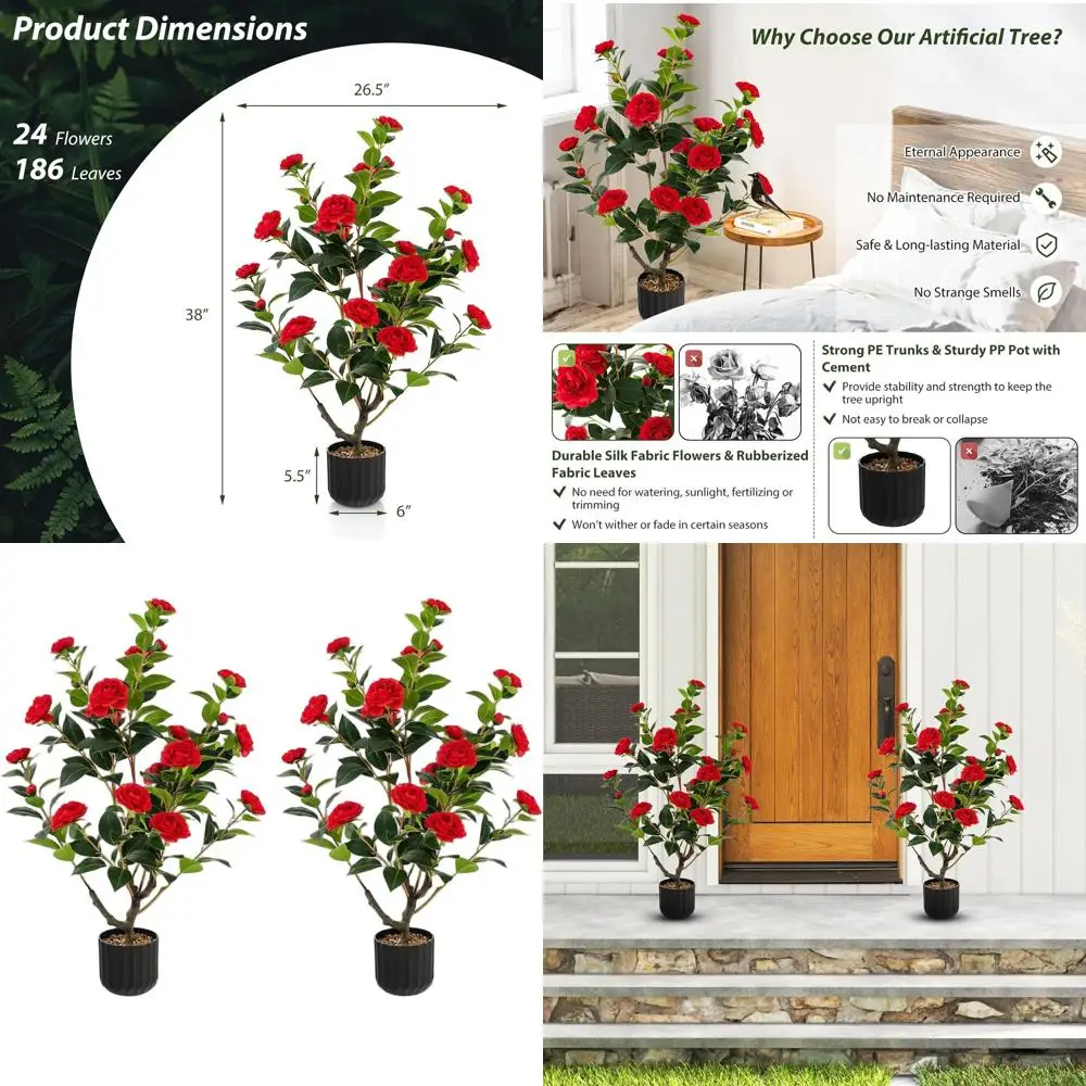 Set Of 2 Artificial…