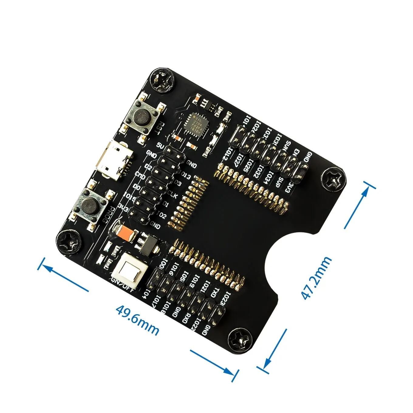 ESP32 test board, small batch burn fixture, for ESP-32 module WIFI