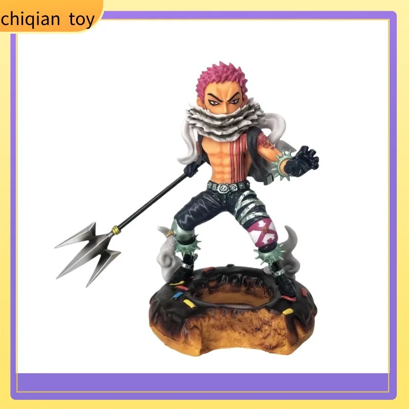 

Фигурка One Piece GK Katakuri, 2 карты с битвами, Q-версия, аниме-фигурка, подарок