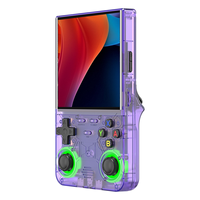 New R36 Ultra Retro Handheld Video Game Console 64GB 15000+ Games 4.0 Inch Screen 3D Joystick Linux Portable Game Player C
