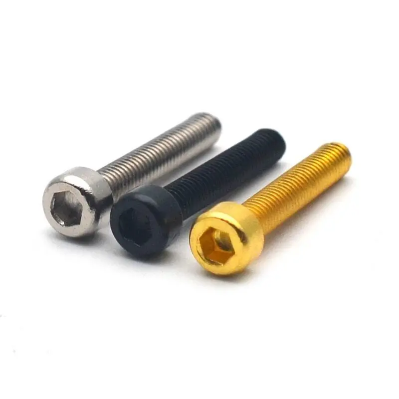100PCS Electric Guitar Humbucker Pickup Polepiece Pole Hexagon Screws Magnet Rod