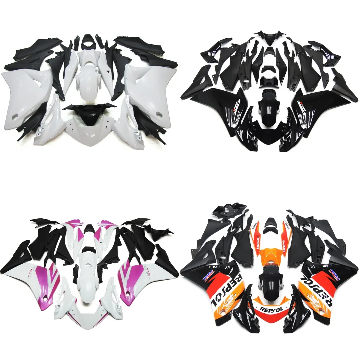 

Motorcycle Fairing Kit ABS Plastic Body Injection Bodywork Bodykits For Honda CBR250 CBR250R 2011 2012 2013 2014