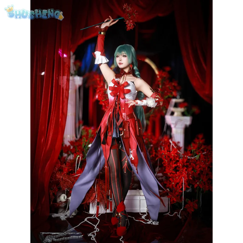 

New Phrolova Cosplay Costume Game Wuthering Waves Shoes wig dress accessories prop complete set women sexy Halloween uniform