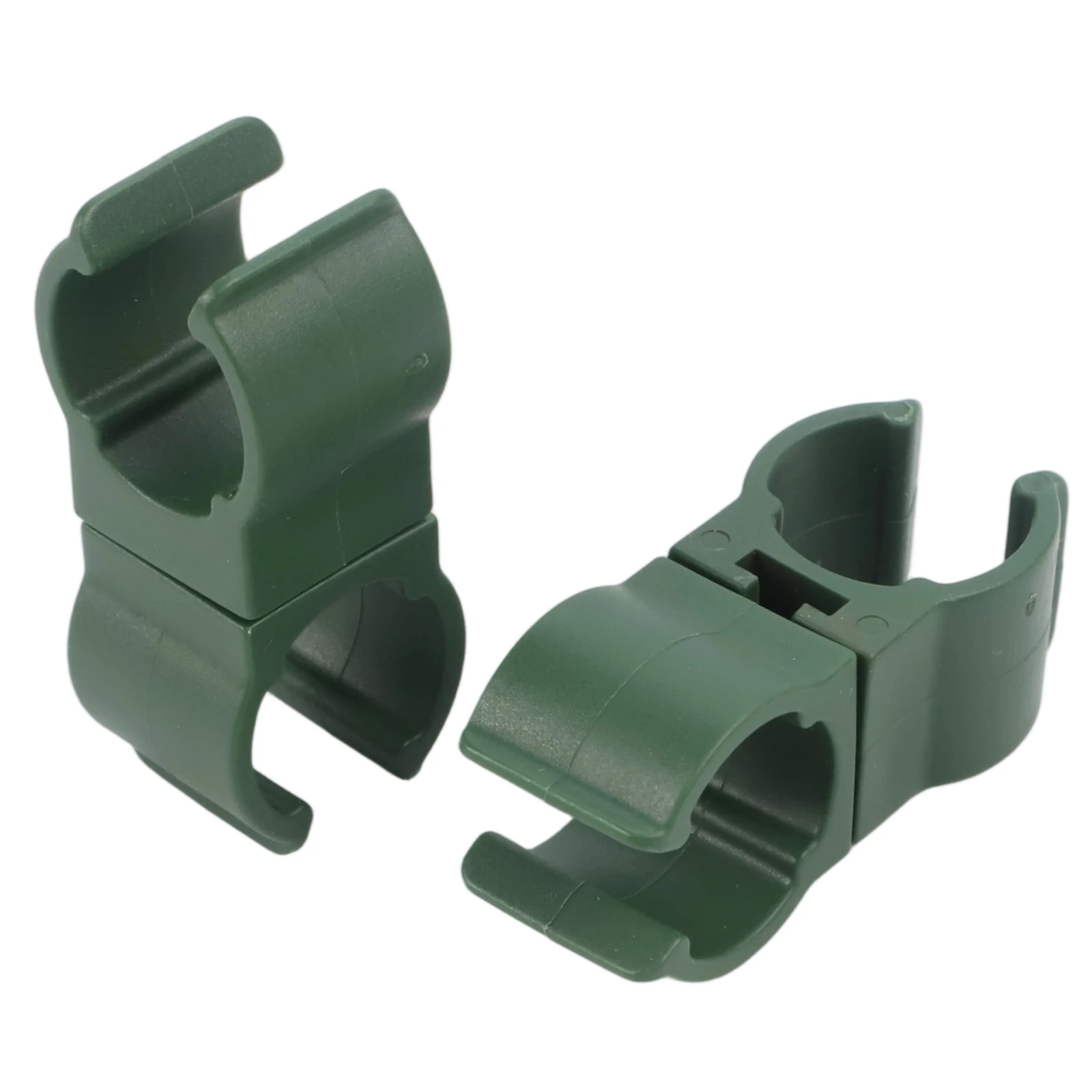 Plant Support System for 50 Pack of Strong Clips for Connecting Poles Great for All Gardening Applications Weather Resistant