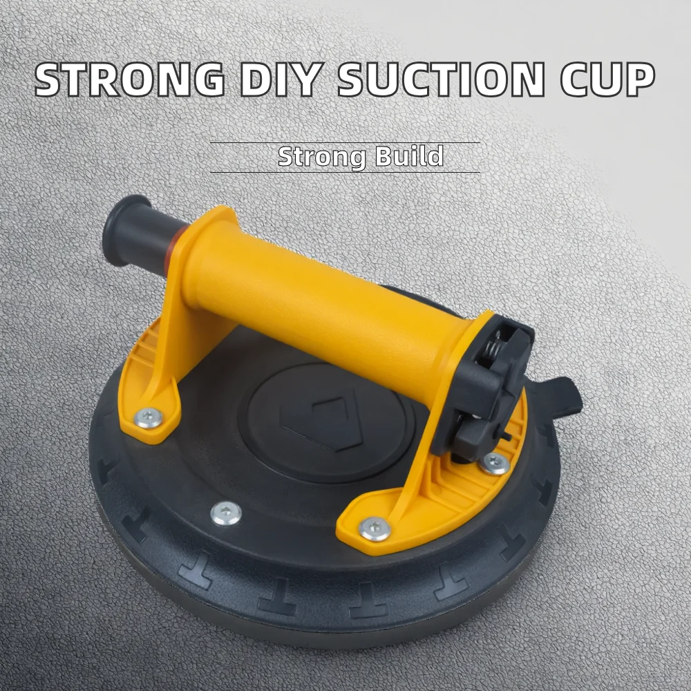 High Quality Customizable Industrial & DIY Manual Vacuum Suction Cup Powerful Rubber for Tile Glass Handling OEM & ODM Supported