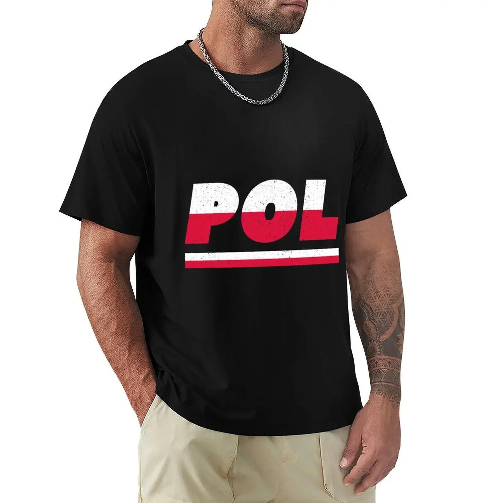 

POL Poland Polish ISO Code 3166 T-shirt sweat boys whites mens clothing