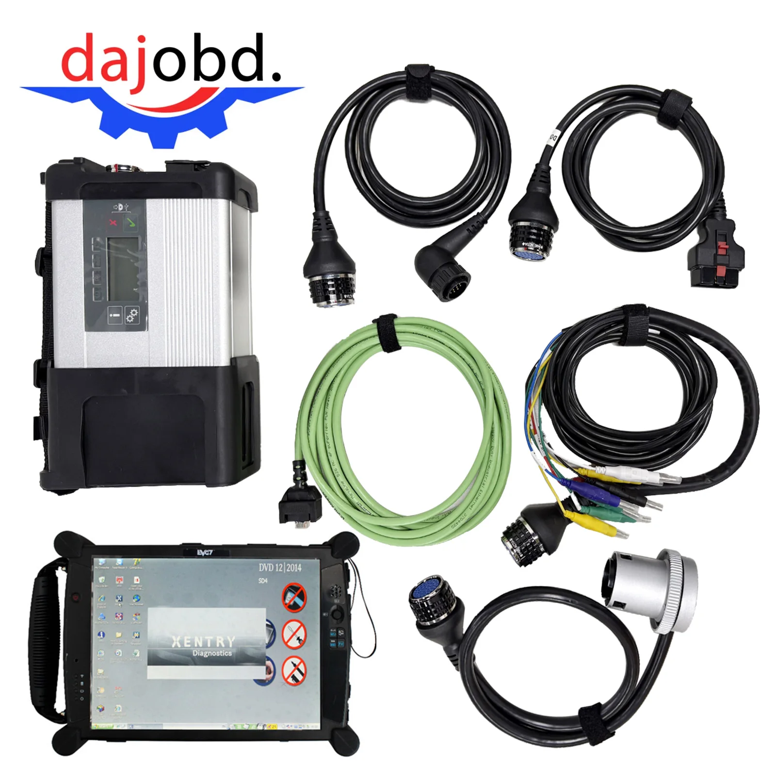 

Диагностический инструмент MB Star C5 doip SD Connect, установленный с программным обеспечением 2025 года на новом планшете EVG7, подходит для грузовиков и автомобилей BZ