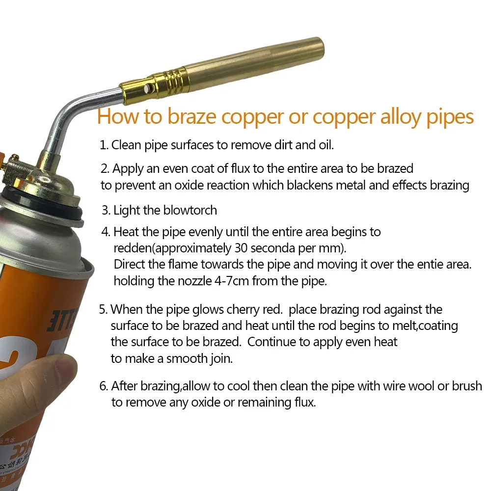 1 قطعة التخييم في الهواء الطلق شواء المحمولة لحام الحرارة بندقية البيوتان الموقد لحام الغاز الشعلة لهب بندقية لحام قاذف اللهب