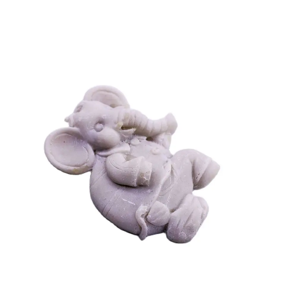 3D Elephant Silicone Fondant Mold Animal Cake Baking Sugarcraft Mould DIY Clay Resin