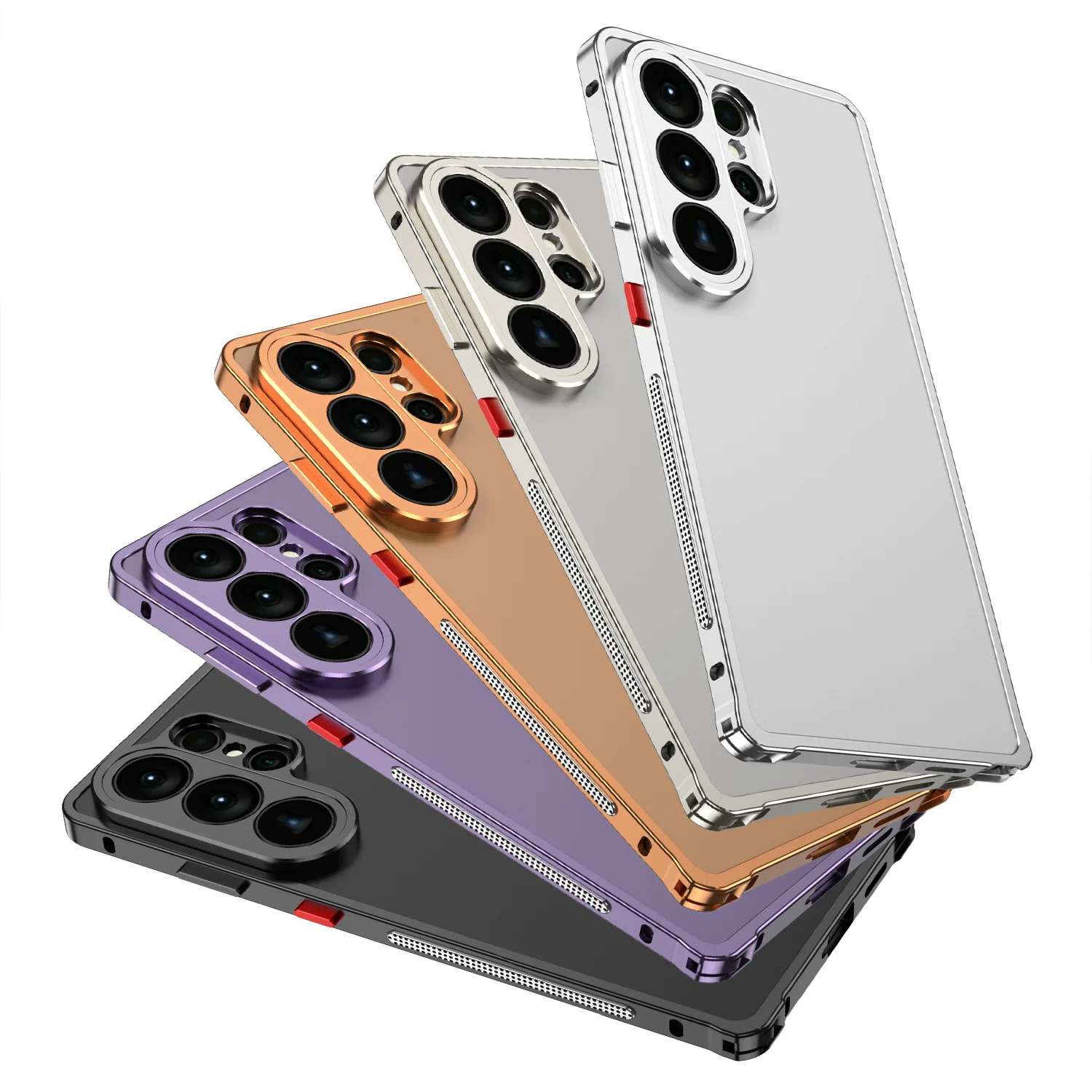 For Samsung galaxy s26 ultra Aviation Aluminum Alloy Frame Bumper Phone Case Metal Lens Shockproof Cover for Samsung s26 Plus