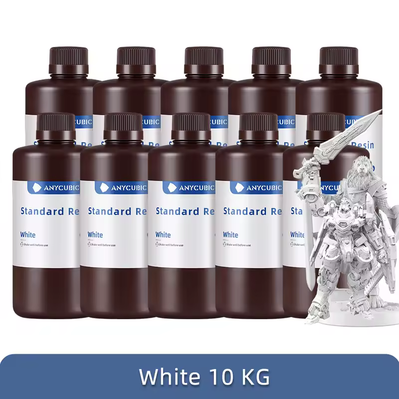 ANYCUBIC 1kg/10kg Liquid Photopolymer Standard Resin 405nm UV Resin For 3D Printer LCD Printing Resin Material For Photon Mono - Image 25