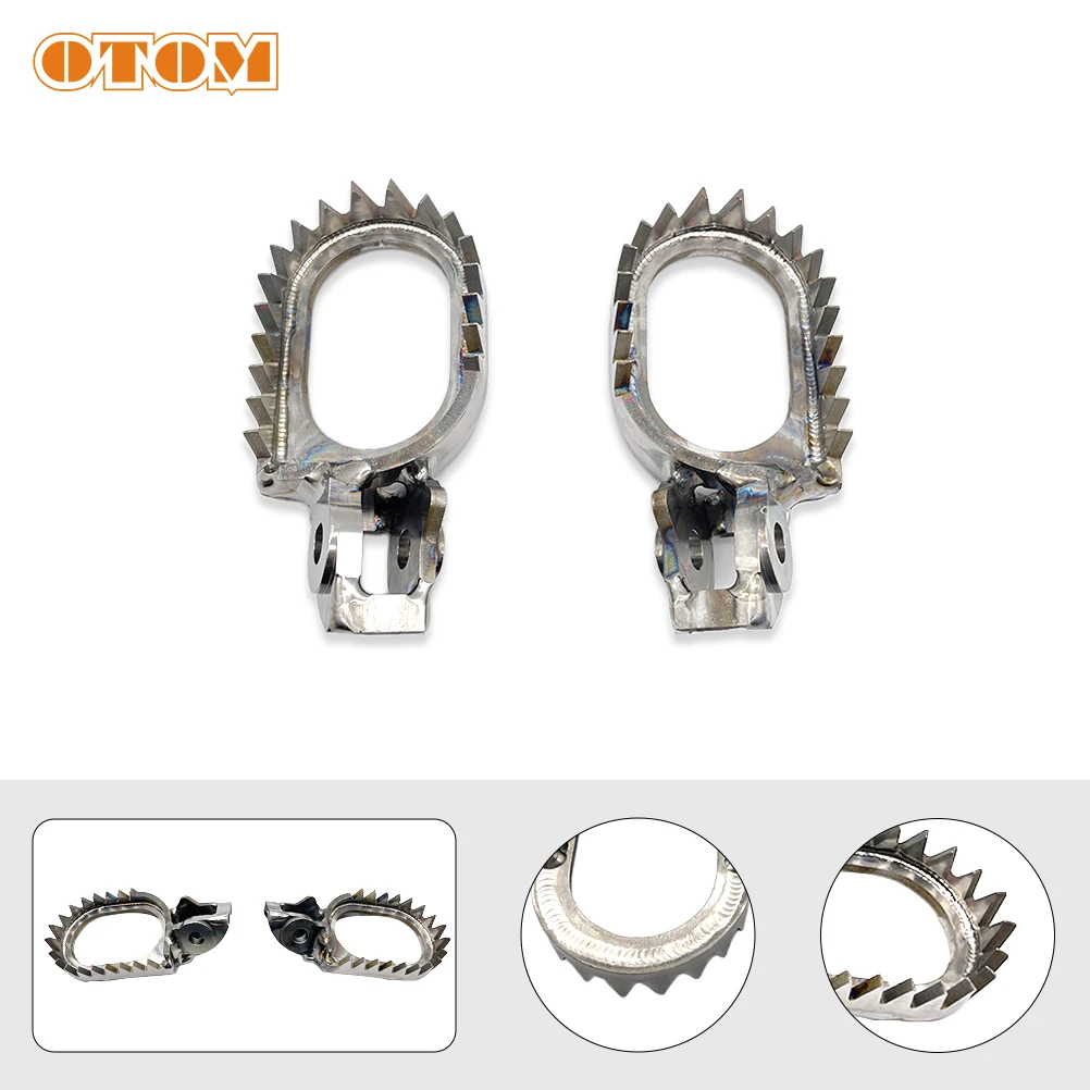 2023 Motorcycle Titanium Alloy TC4 Footpegs Footrest Front Pedal Foot Rest Pegs For KTM HUSQVARNA GASGAS SX SXF EXC-F TC ECF MCF