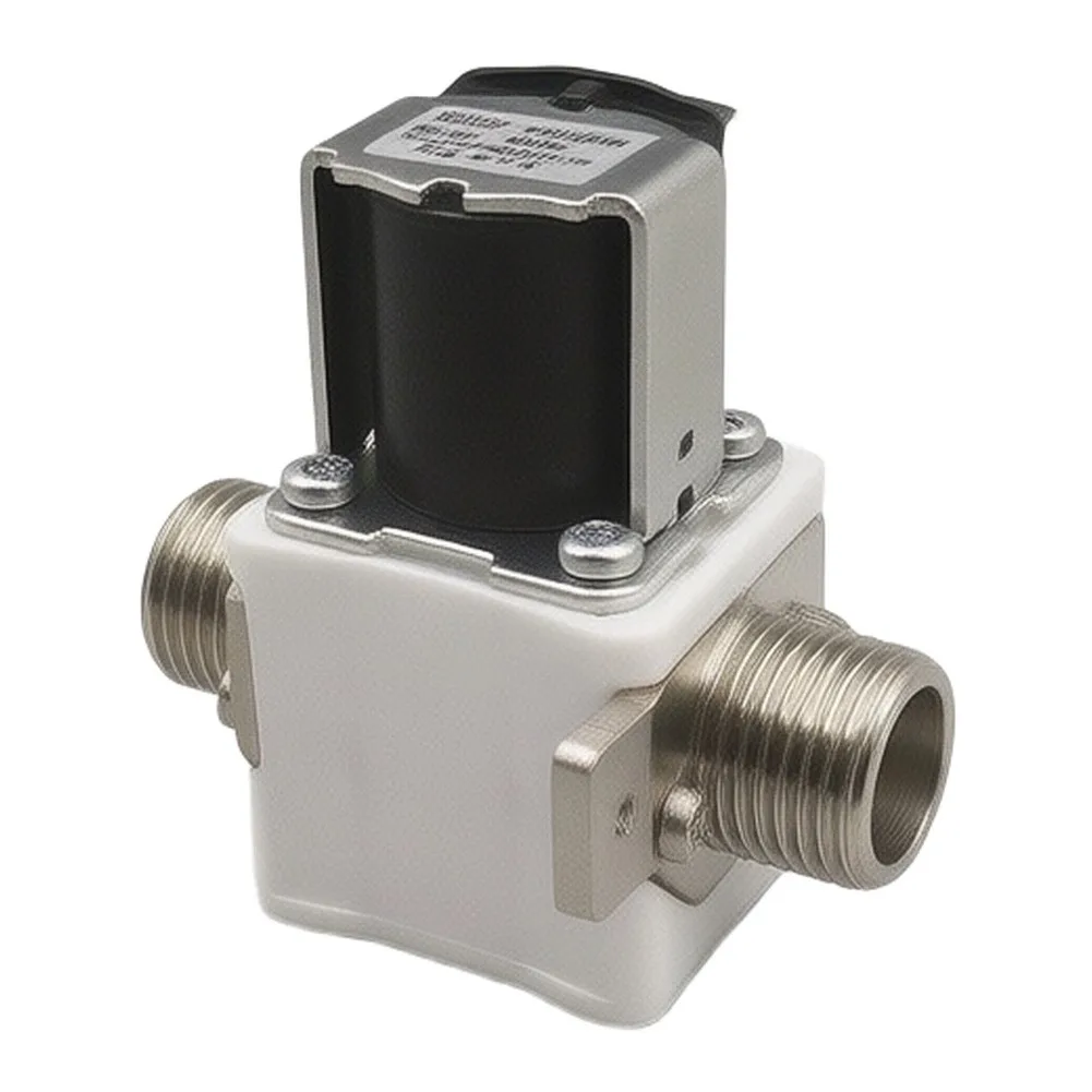 4 Way Solenoid Valve 12V 24V 220V For Solar Water Heater ABS Material Hot Cold Water Control Switch Heating System Parts