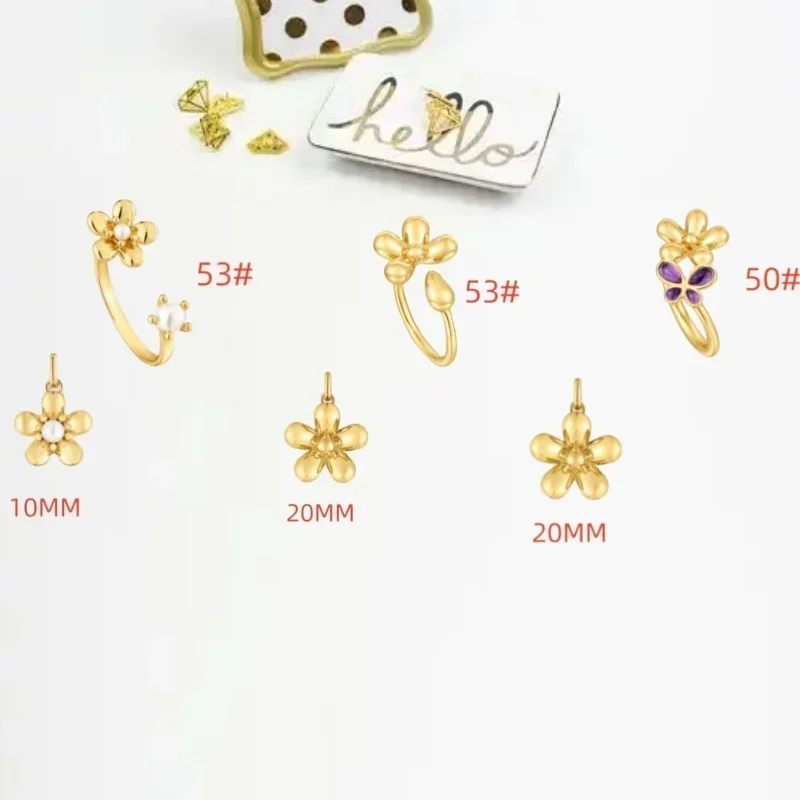 

2025 Spanish Bear Style Pendant and Ring Set with Various Matching Styles to Give People the Best Choice Gift