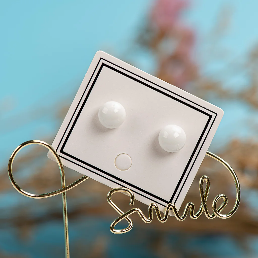 Small And Cute Porcelain Multicolor Earrings Anti-allergic #LY414  candongas бижутерия для женщин best friend ohringe