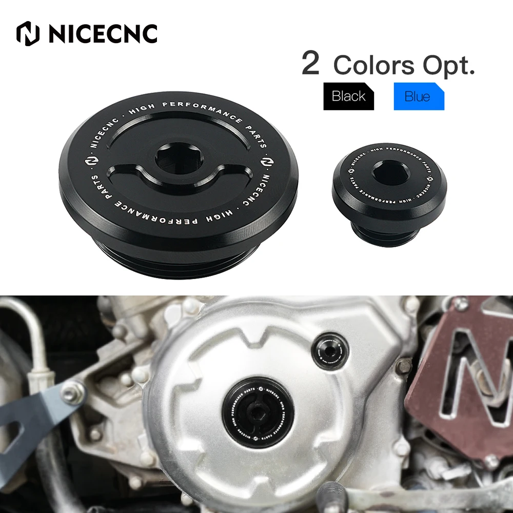 

NiceCNC ATV Crankcase Cover Plug For Yamaha YFZ450R 2009-2023 RAPTOR 700 2006-2023 Grizzly 550 700 Kodiak Viking Wolverine