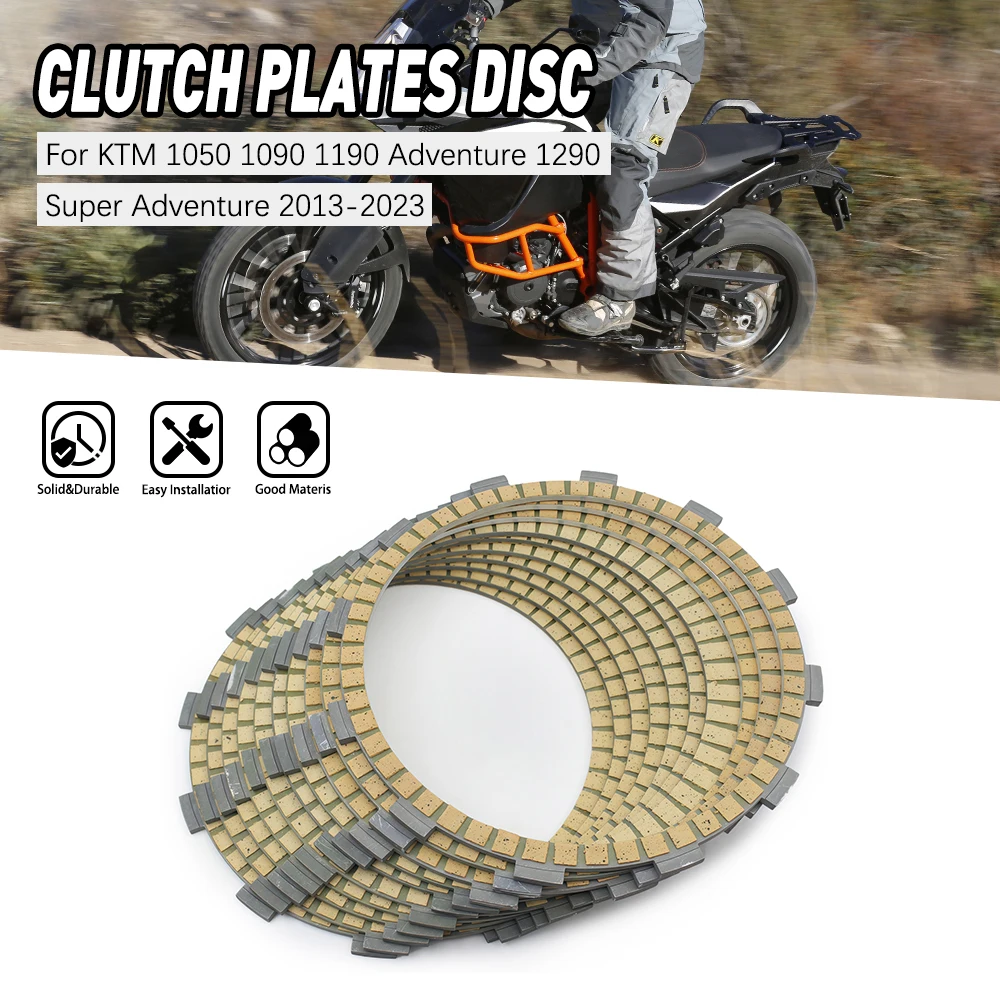 

Motorcycle Friction Clutch Plates Disc Sets For KTM 1050 1090 1190 Adventure 1290 Super Adventure 2013-2023