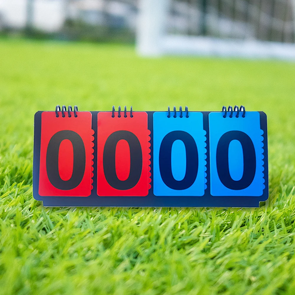 Score Flipper Manual Score Flip Cards Score Counter for Baseball Tennis Ball Basketball Football