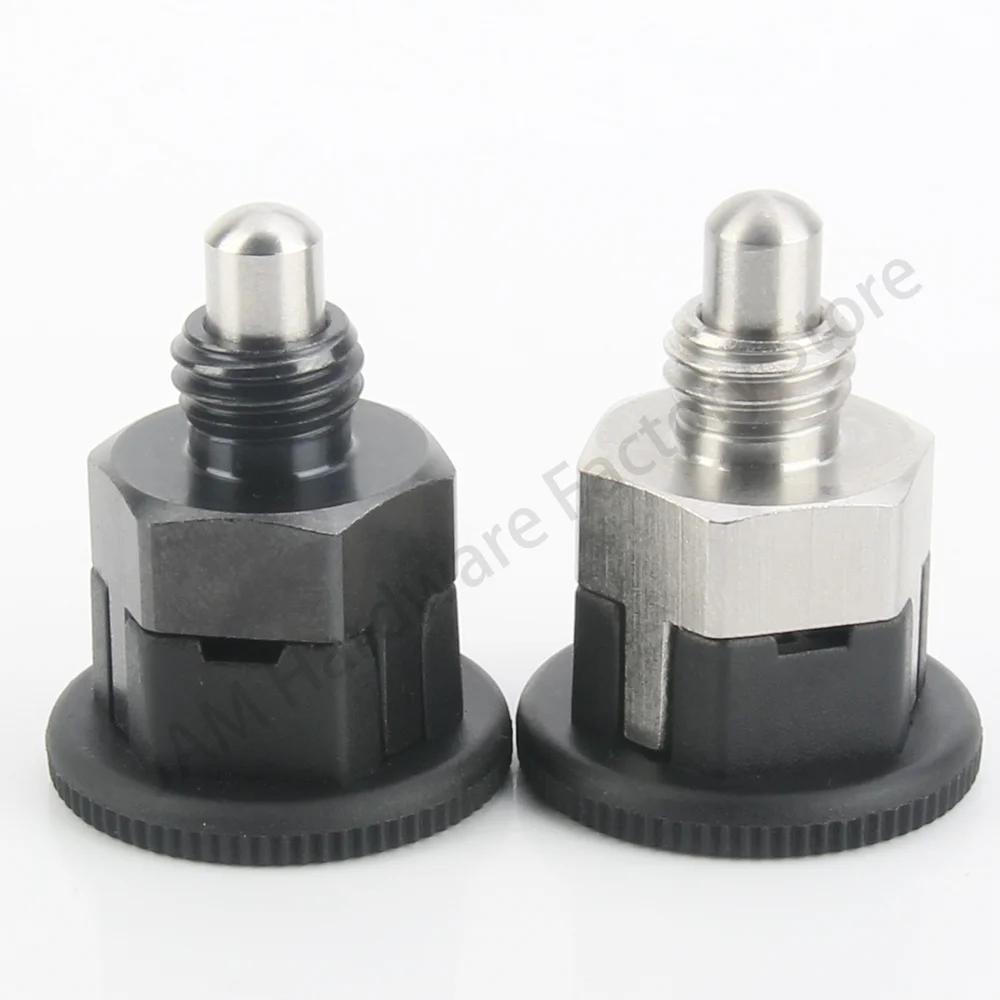 MJ213 Carbon/Stainless Steel Fastener Mini Index Plungers Self-Locking Locating Dowel Compacted Indexing Plungers