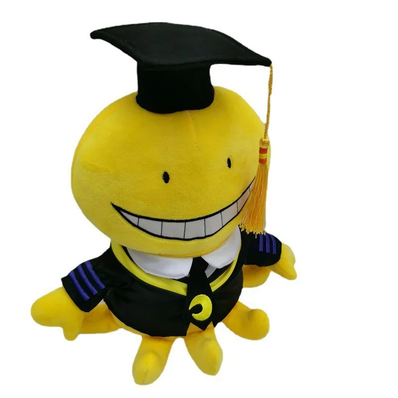 Anime pulpo Peluche juguete Korosensei Koro Sensei maestro muñecos de Peluche asesinato de dibujos animados Peluche almohada aula Peluche regalo