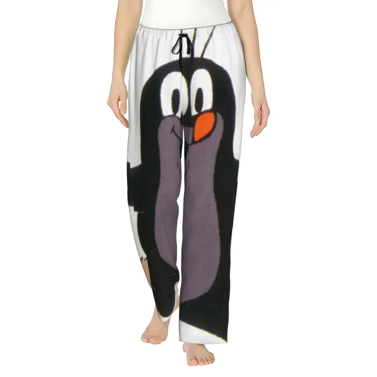 

Женские пижамные брюки Custom Mole Happy Krtek с карманами для дома и сна