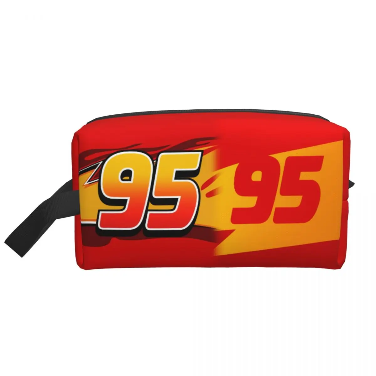 

Custom Cartoon Lightning 95 Cars Kingdom Animation Travel Cosmetic Bag Toiletry Makeup Organizer Ladies Beauty Storage Dopp Kit