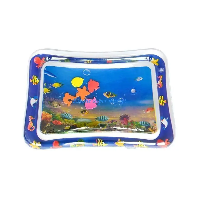

090b Tummy Time Time Water Mat Martable Center Центр, продвигая детские моторные и сенсорные подарки для детей младенца