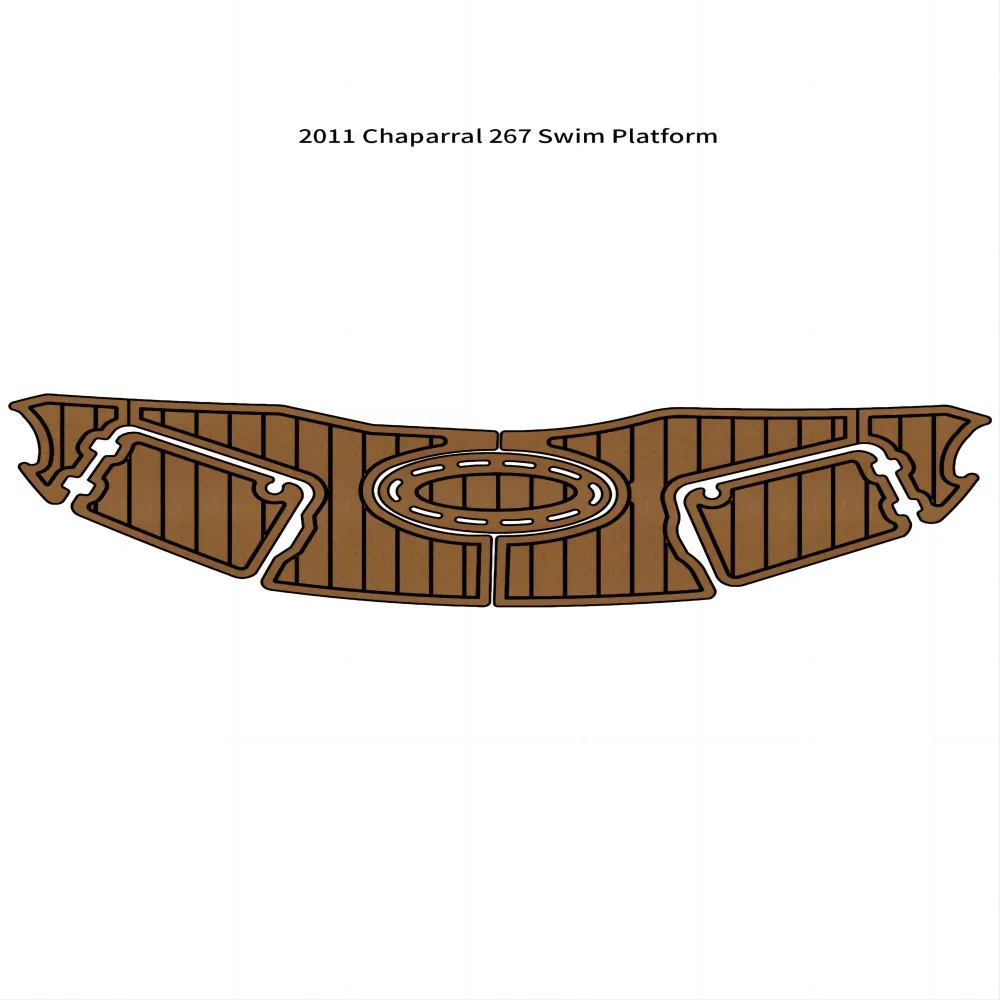 

2011 Chaparral 267 Подушка для плавания на платформе Лодка EVA Тиковая палуба Напольный коврик Полочный коврик Seadek MarineMat Gatorstep Стиль Самоклеящийся