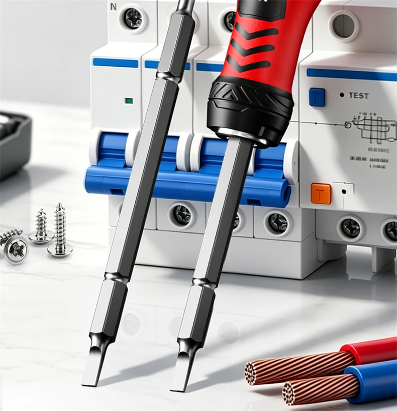 Spannungsprüfer Elektrischer Teststift NCV Schraubendreher ANENG B29 30-1000V AC Detektor Doppelte Hintergrundbeleuchtung Summer Automatische Abschaltung Isolierter Tester – Detail 2