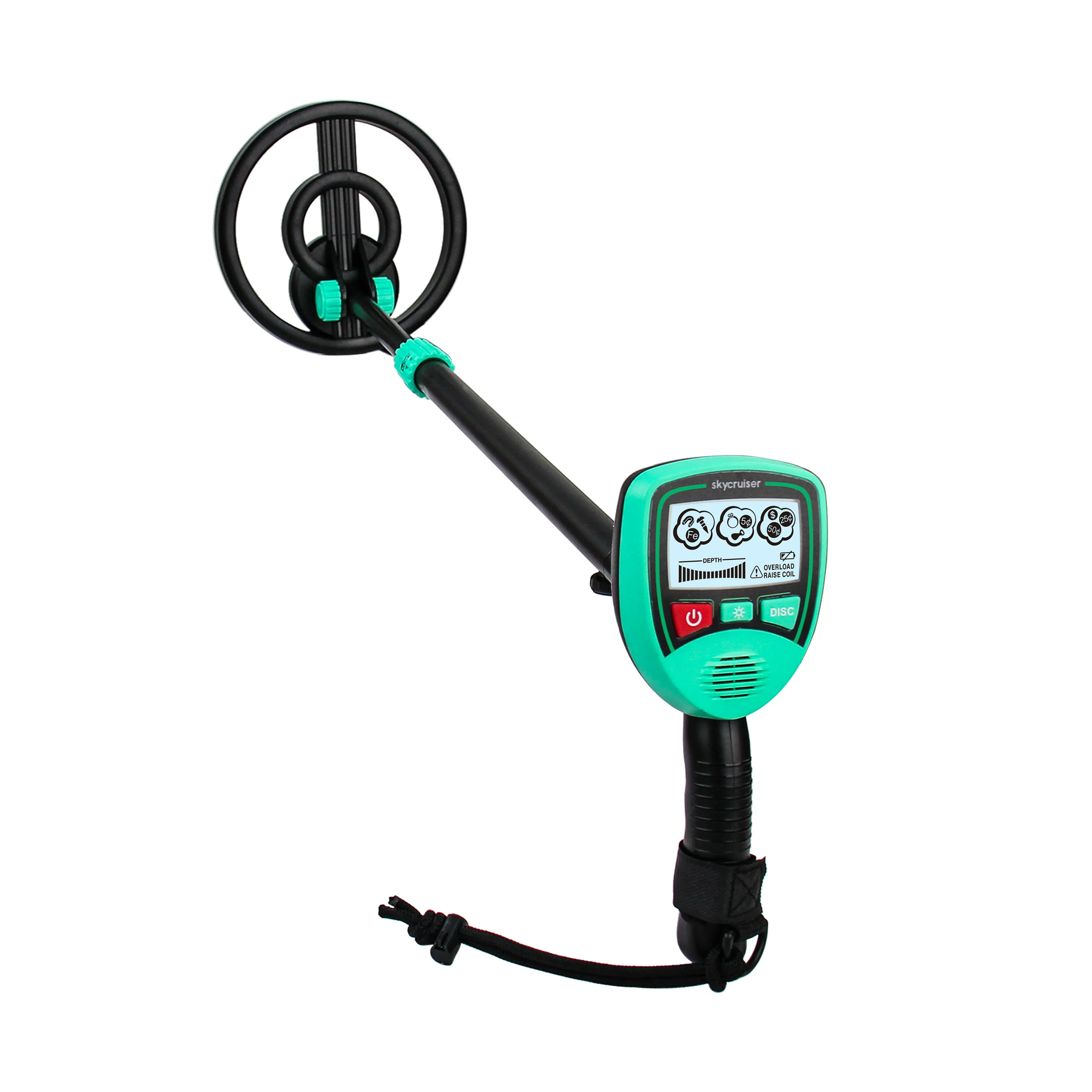 

Детский металлоискатель, развивающая игрушка для исследований на открытом воздухе, идеально подходит для детских поисков сокровищ и активных игр.