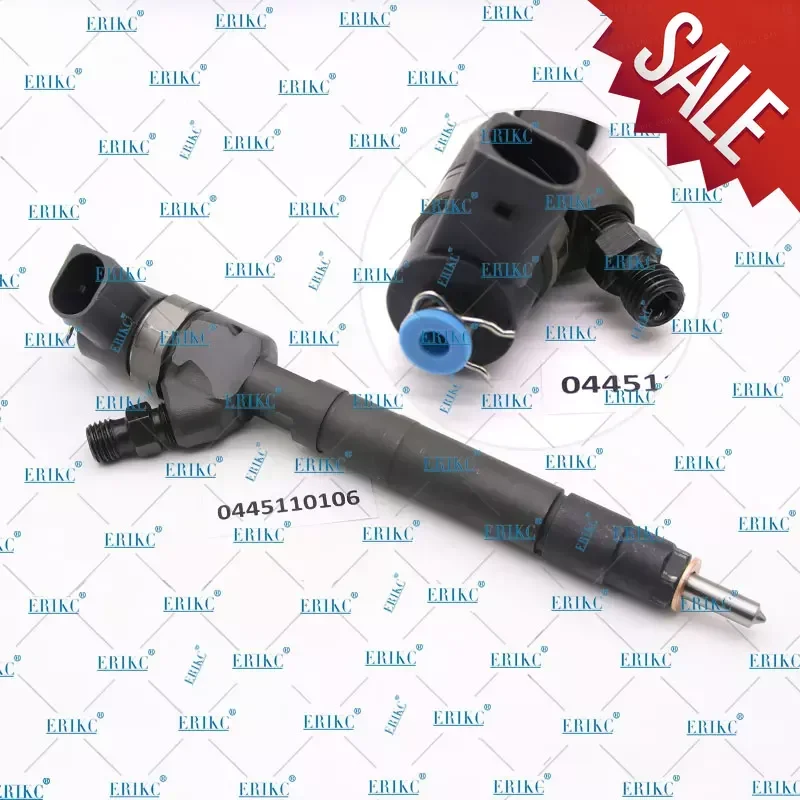 

ERIKC 0986435045 Injector 0 445 110 106 High Pressure Injection 0445110106 Fuel Inyection Nozzle Set 0445 110 106 for Mercedes