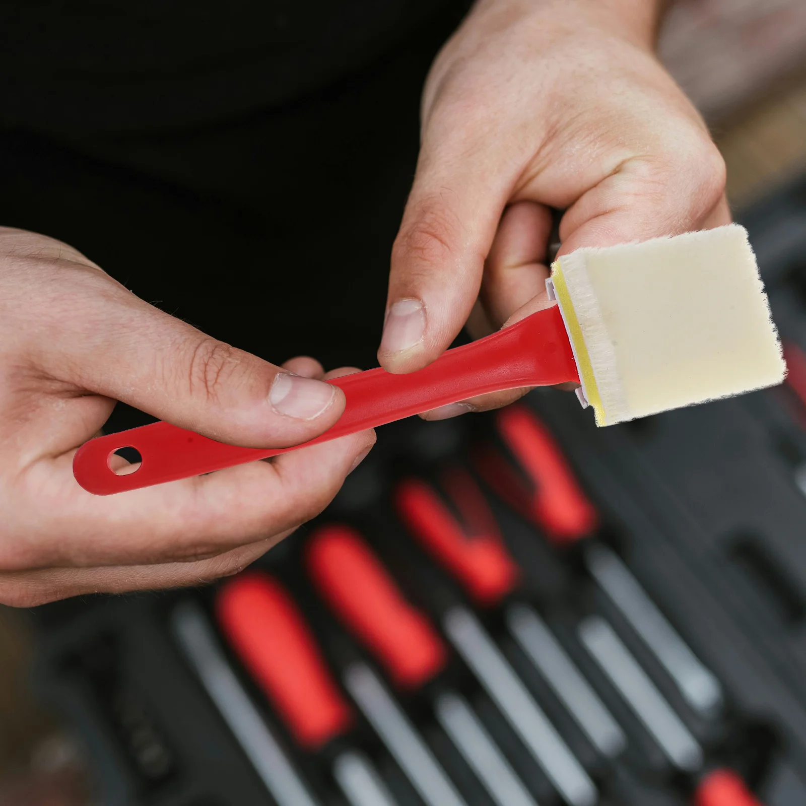 

2Pcs Triangle Edge Painting Brush for Walls Ceilings Trim Corner Paint Applicator Tool Home Improvement Edge Paint Brush