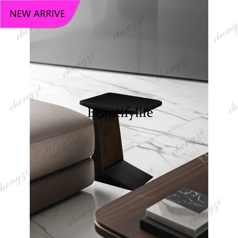MM183 Designer C-type minimalist solid wood edge few living room sofa corner few bedside small side table