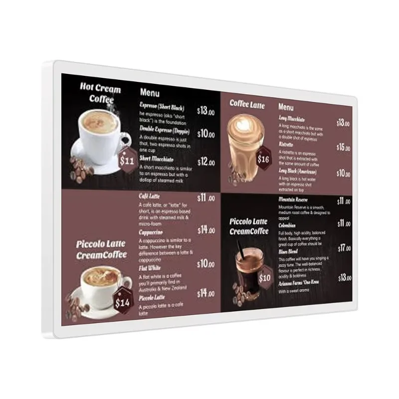 13.3/ 25.3/28.5/32 Inch E Ink Spectra 6 Color EPD Shopping Mall Large Directory Floor Guide Display Digital Signage Wall Mounted