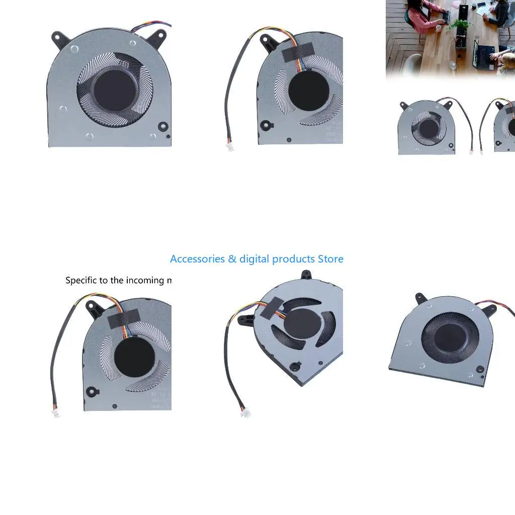 77JD Efficient Laptop Internal Cooling Fan for N158 N156 MD7505HS Heatsink