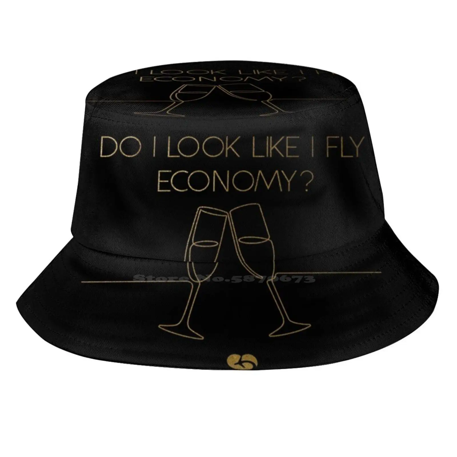 Do I Look Like I Fly Economy - Funny Traveler Quote Design Sun Cap Fisherman Hat Bucket Hats Do I Look Like I Fly Economy First