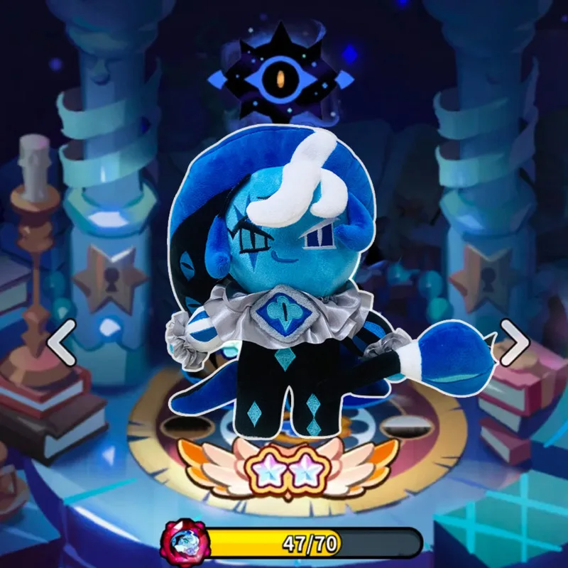 

Новая плюшевая игрушка Cookie Kingdom Shadow Milk Cookie 2026 года, мягкая игрушка-персонаж из игры, милая мультяшная фигурка, подарок для фанатов