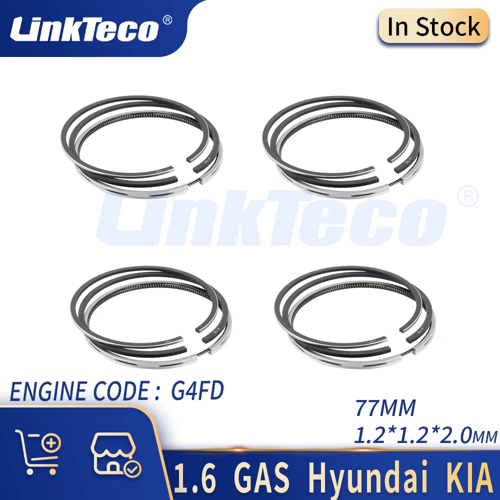 

STD Engine Parts Piston Rings Kit 1.6 L 16V GAS G4FD For Hyundai i30 i40 ix35 TUCSON VELOSTER KIA CARENS PRO CEED SOUL SPORTAGE