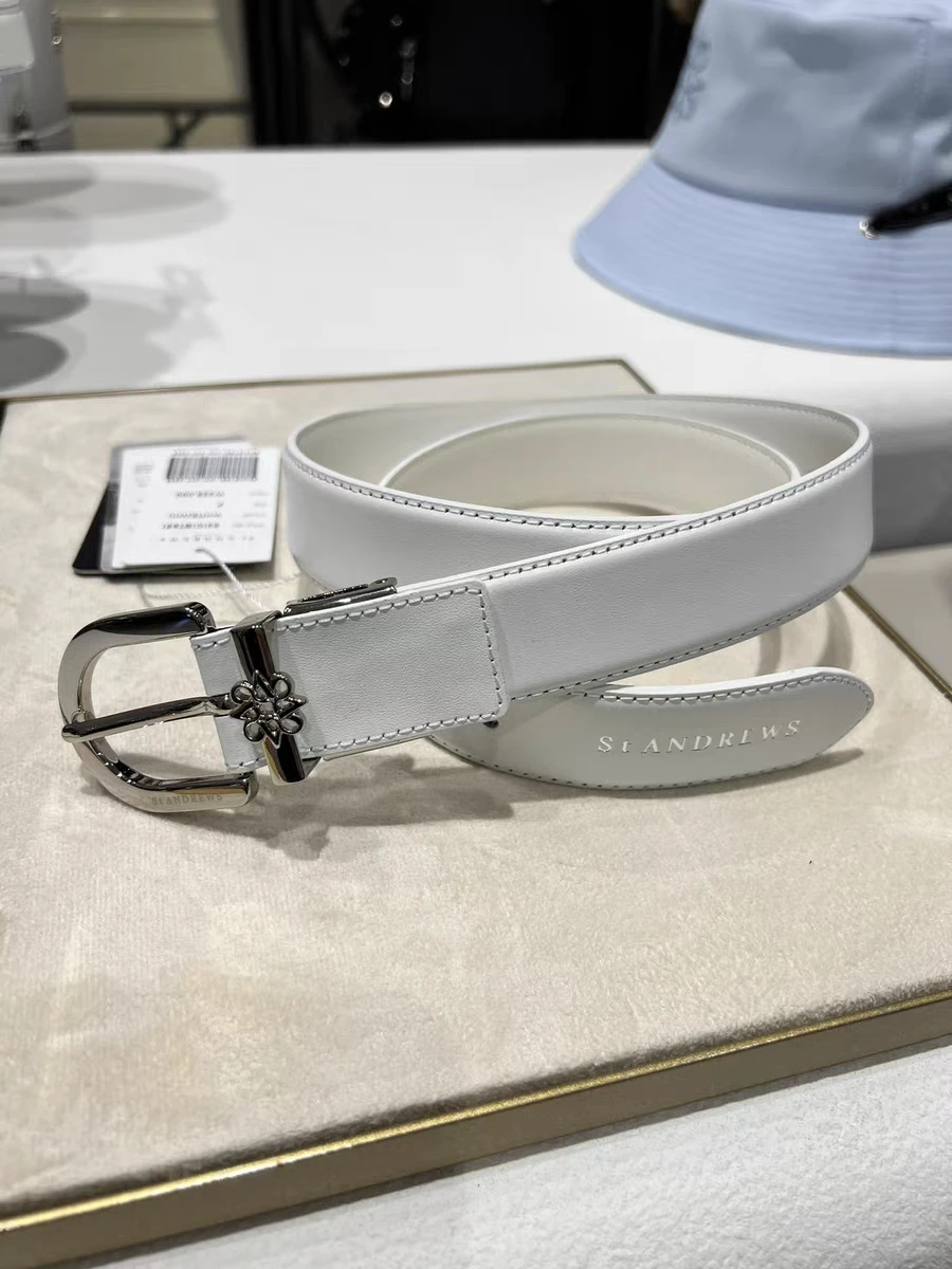 أزواج حزام نسائي جديد بإبزيم على شكل حدوة حصان قابل للتعديل من Golf بشكل مثالي مع أي تنورة أو سراويل #3