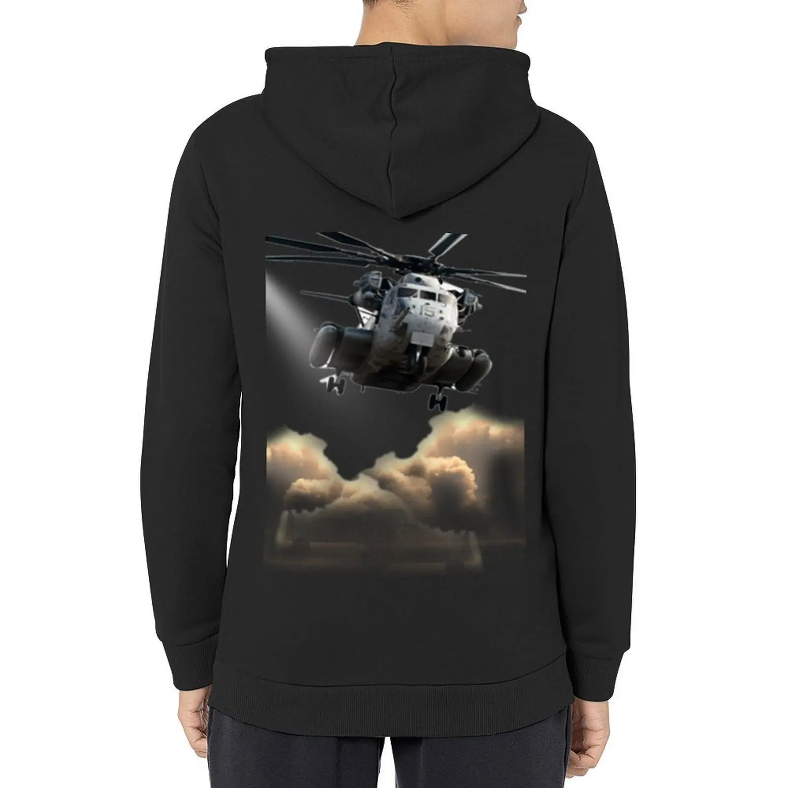 

Sikorsky CH-53 Series Helicopter Hoodie autumn blouse anime clothes clothes for men hoodie for men