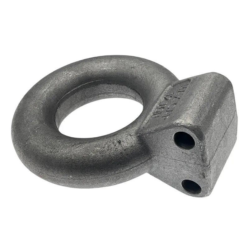 

Trailer RV Modified Parts Forged Traction Ring Trailer Ring Traction Hook 3 Inch Adjustable Fixed Ring Trailer Hook