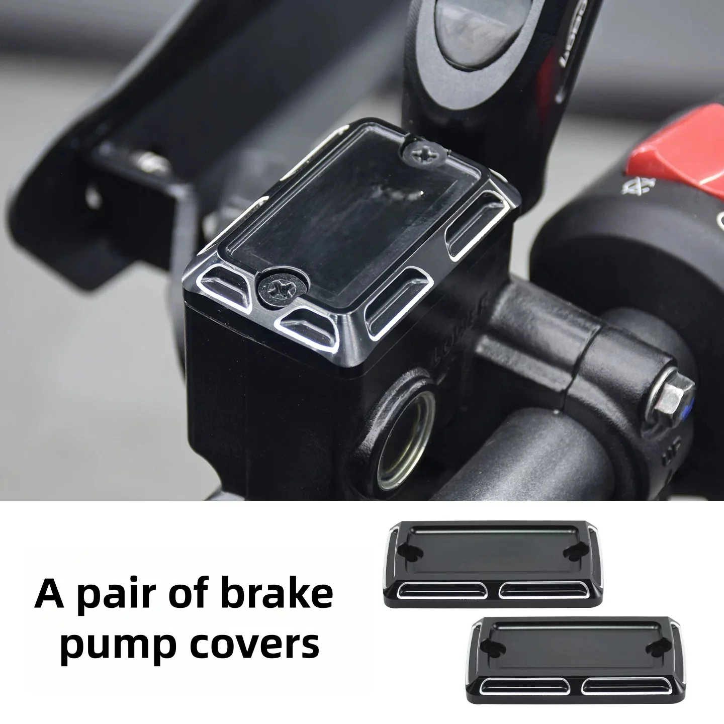 【Good quality】For Honda ADV350 modification: Brake pump cover, decorative cover, protective cover accessories.