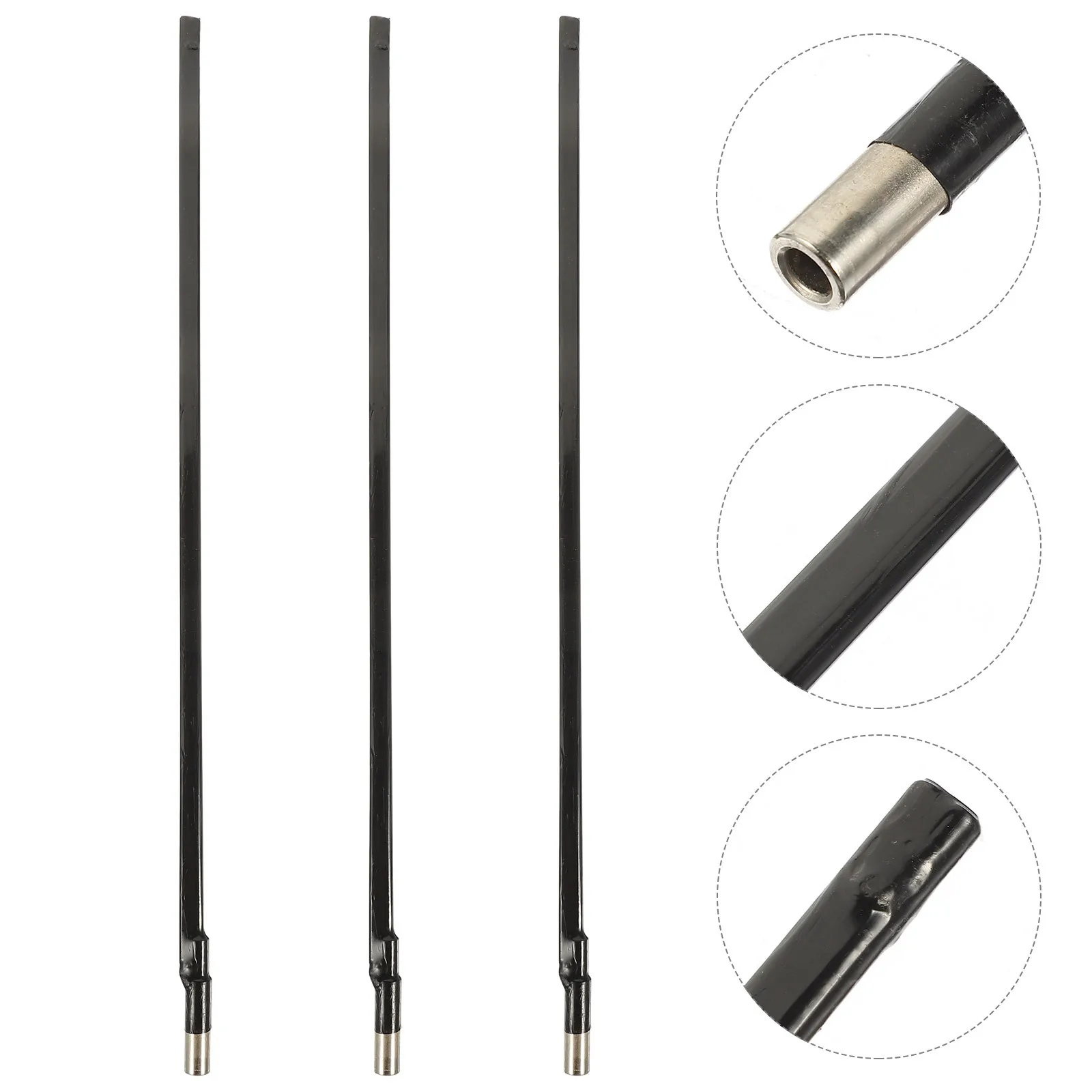 

3Pcs Guitar Neck Truss Rod Durable Iron Adjustment Tool for Electric Guitar Parts Iron Truss Rod Base Replacement Accessory