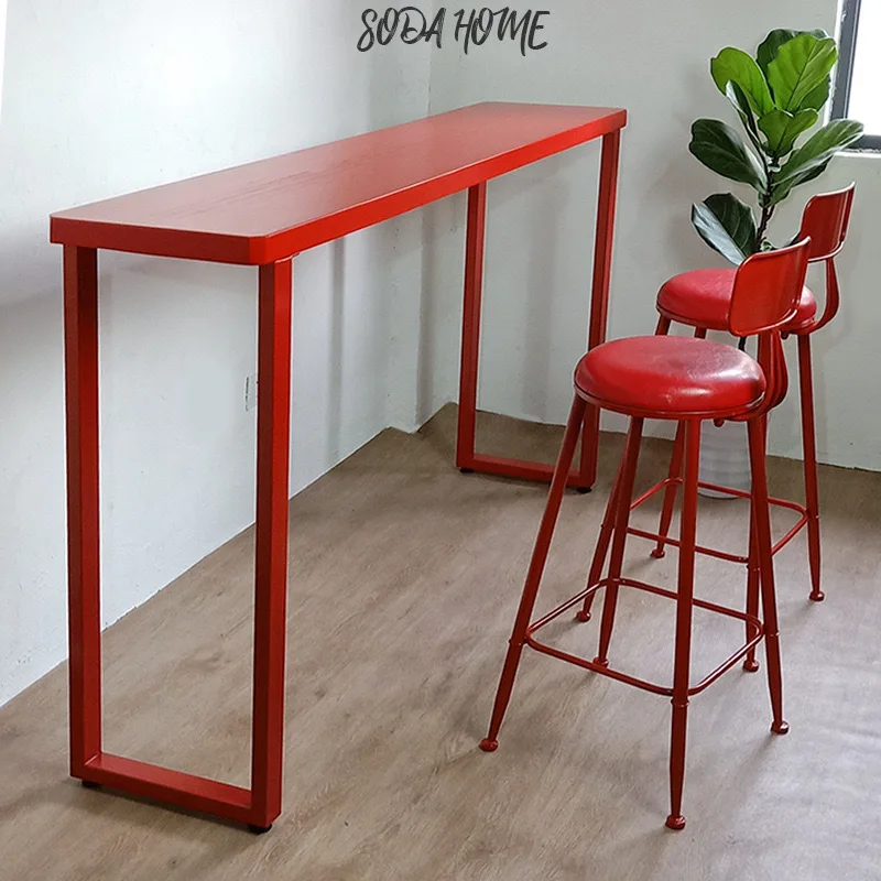 tavolo-e-sedie-da-davanzale-in-legno-massello-stile-nordico-per-bar-caffetterie-e-negozi-di-tendenza-bancone-semplice-tavolo-stretto-da-parete-per-casa-rosso