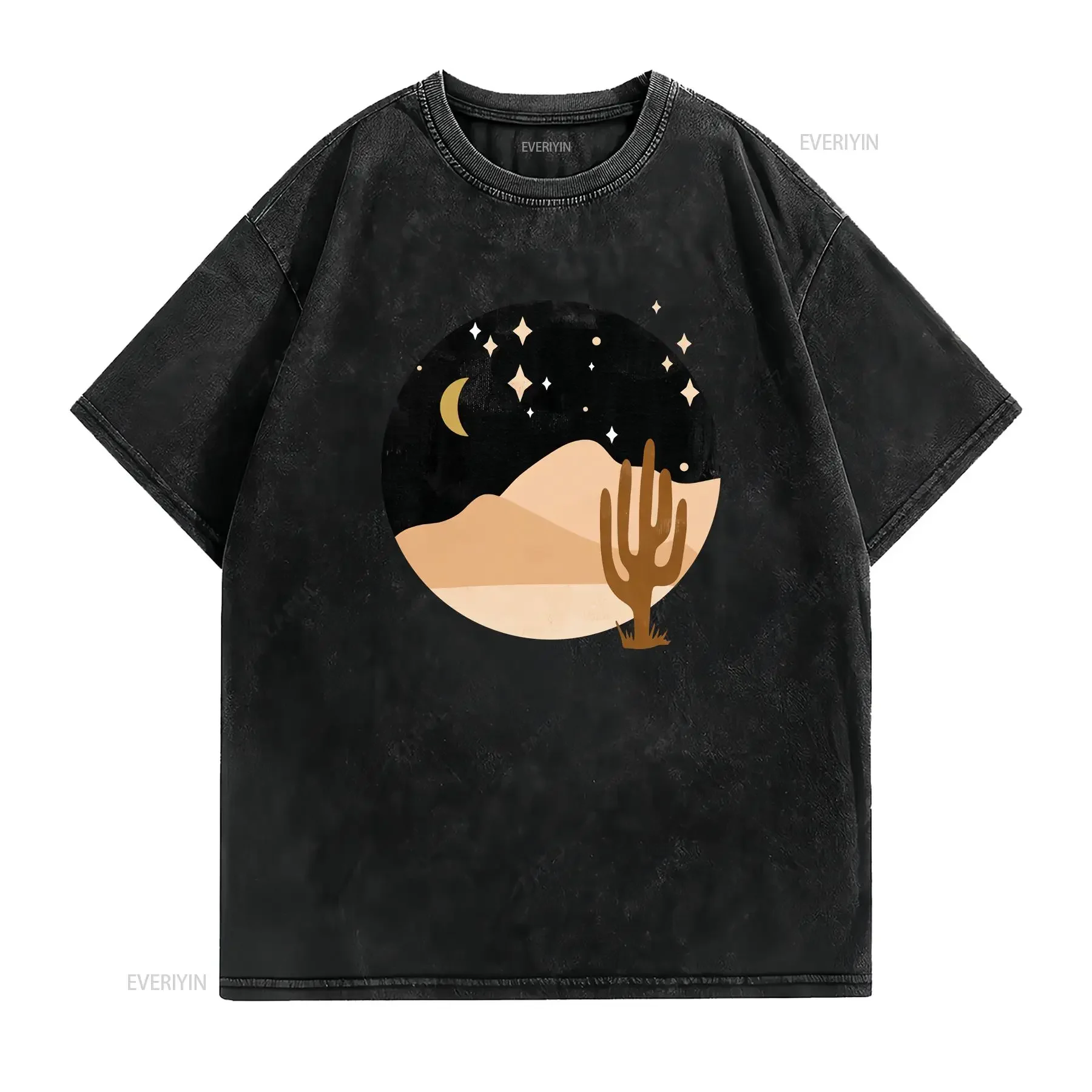 The Killers Midnight Sun Dustland Fairytale T Shirt vintage Washed fashion designer clothes Stretched homme Casual Slightly