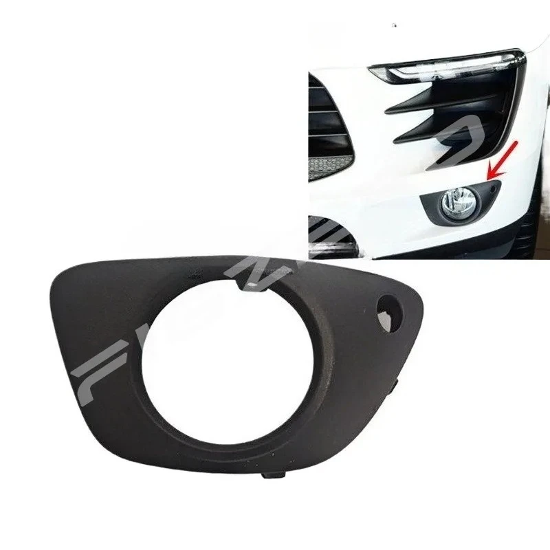 For Porsche Macan 2014 2015 2016 2017 Front Bumper Fog Light Frame Cover Automotive Accessories
