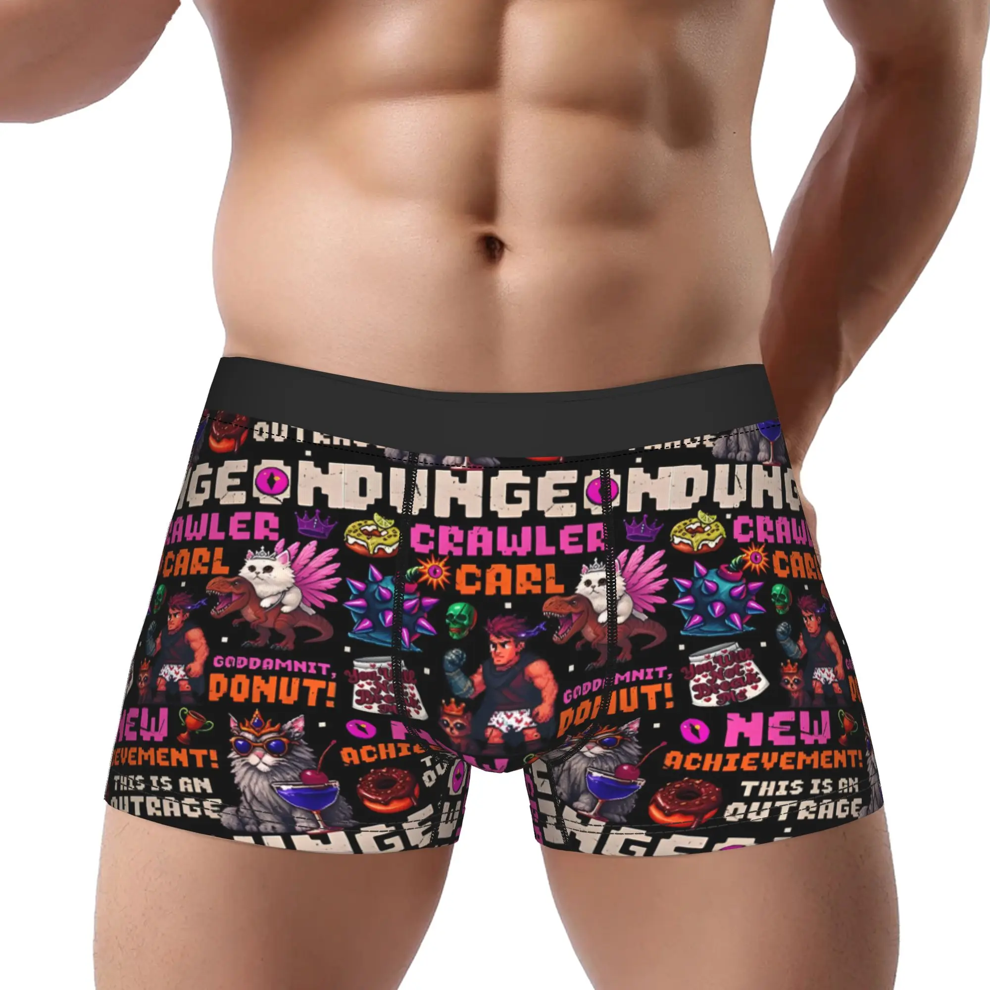 

Dungeon Crawler Carl 6 Underpants Breathbale Panties Male Underwear Comfortable Shorts Boxer Briefs
