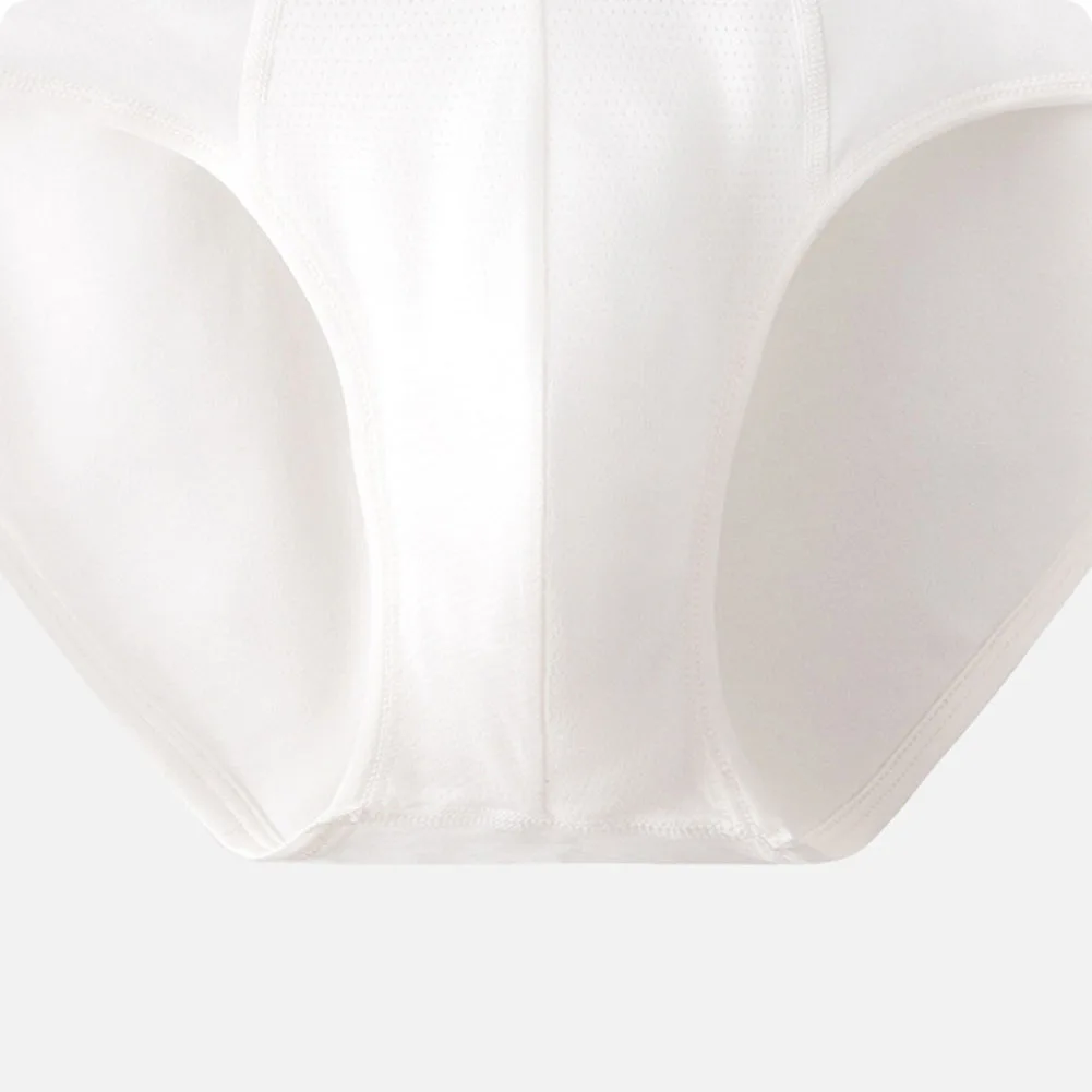 

Mens Cotton Underwear Briefs Breathable Elastic U Pouch Mid Rise Tight Fit Sports Underpants for Exercise and Casual Wear