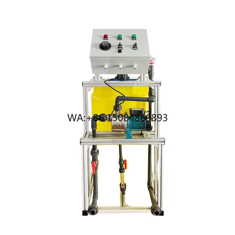 Solar-Powered IoT Fertigation Machine for Precision Greenhouse Farming New Condition Precision Irrigation System