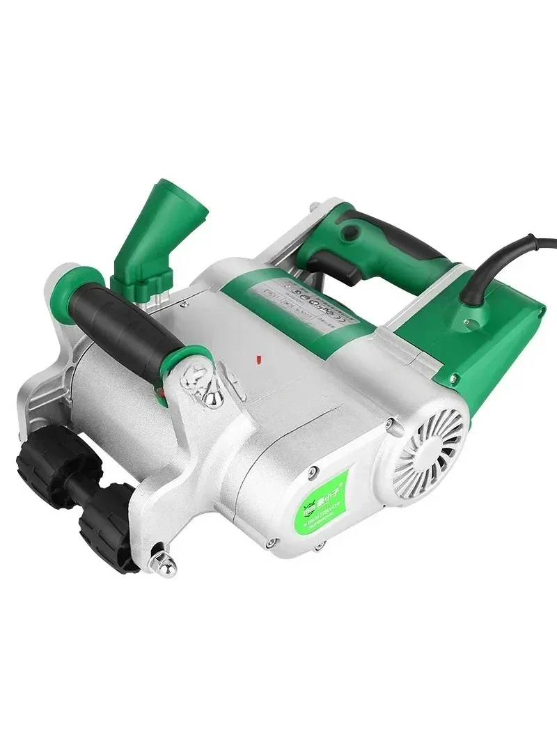 Concrete Wall Groove Cutter 35mm 25mm 1100W Electric Slotting Machine for Brick Block Cutting